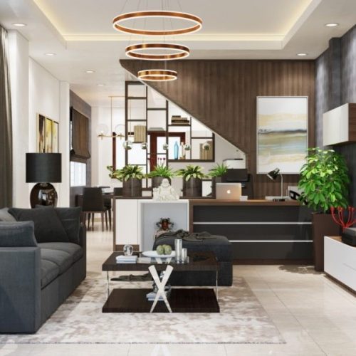 Mẫu công trình nội thất nhà ở 001