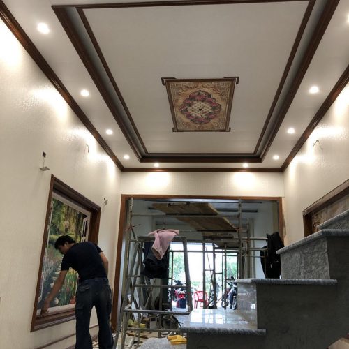 Thi Công Ốp Trần – Mẫu 18