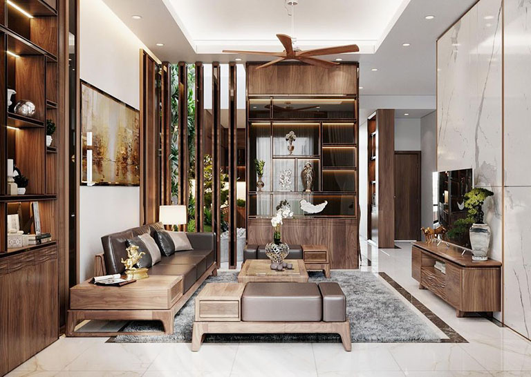 thiết kế thi công nội thất hiện đại tại Hưng Yên