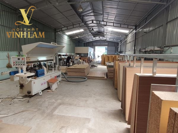 Xưởng sản xuất gỗ nội thất đa dạng phong cách tại Hưng Yên